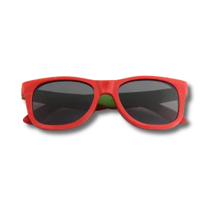 Recycled Skatedeck Bluntslide Red Sunglasses by WUDN