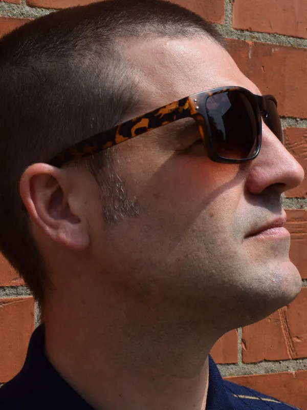 Revive Brown Tortoise Shell French Scooter Boy Sunglasses