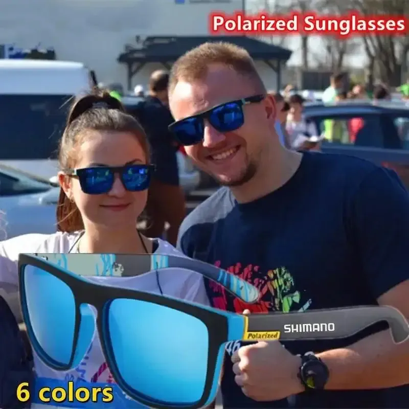 Shimano Polarized UV400 Protection Fishing  Sunglasses With Case