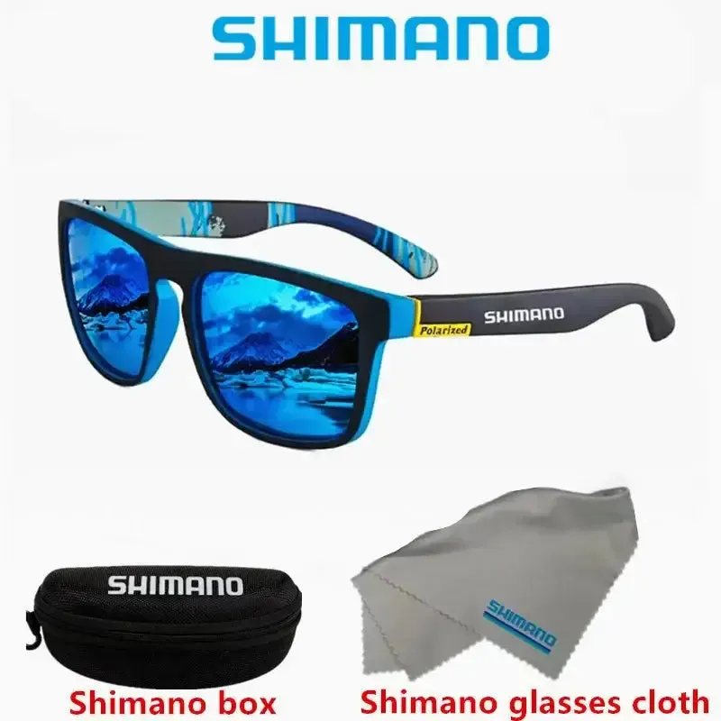Shimano Polarized UV400 Protection Fishing  Sunglasses With Case