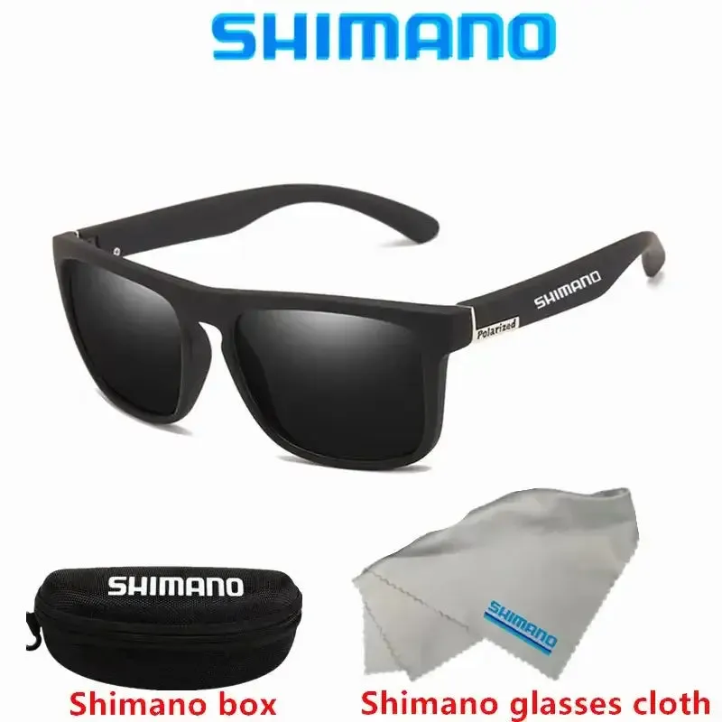 Shimano Polarized UV400 Protection Fishing  Sunglasses With Case