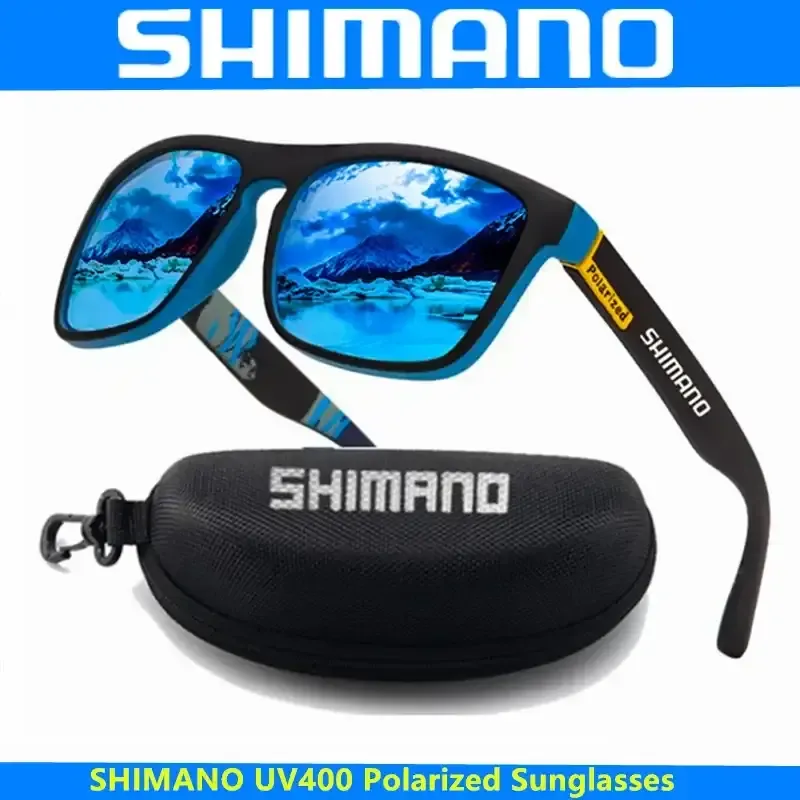 Shimano Polarized UV400 Protection Fishing  Sunglasses With Case