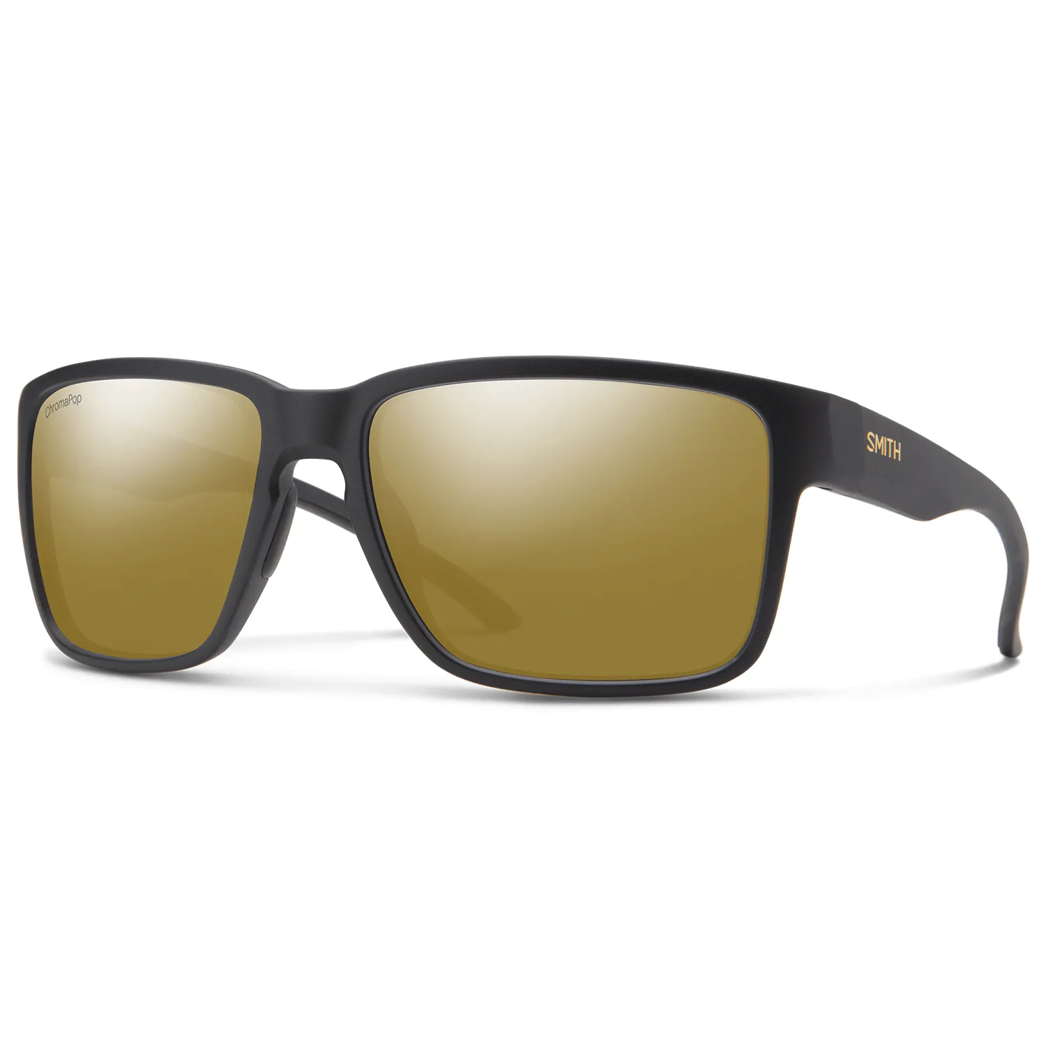 Smith Emerge Sunglasses Matte Black/ChromaPop Polarized Bronze Mirror