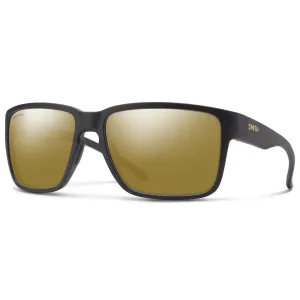 Smith Emerge Sunglasses Matte Black/ChromaPop Polarized Bronze Mirror