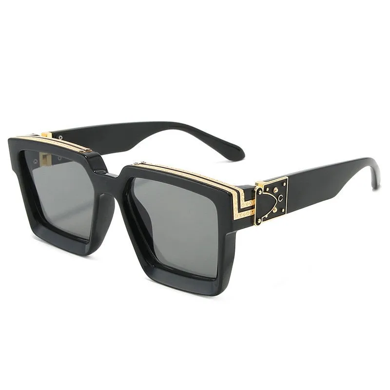 Spill Your Tea Retro Square Sunglasses