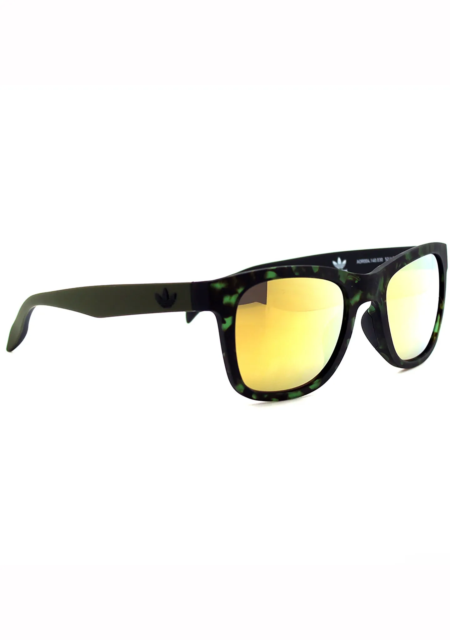 Square Mirror 2.0 Sunglasses in Green Tortoise/Gold
