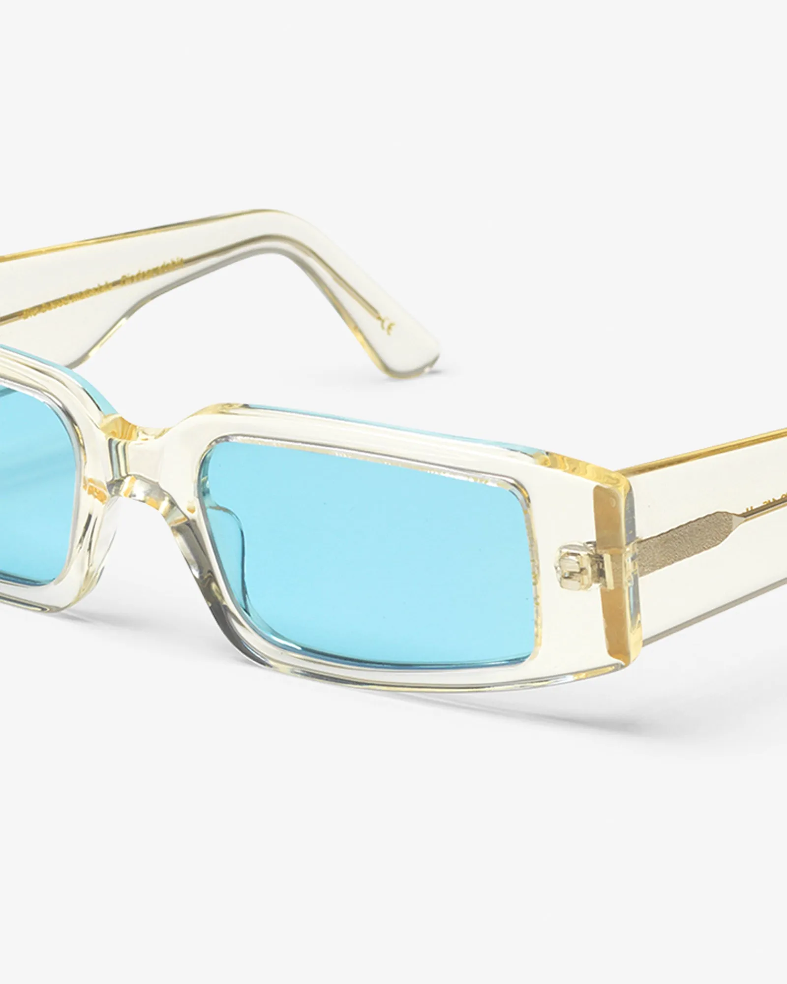 Sunglass 05 - Soft Yellow - Blue
