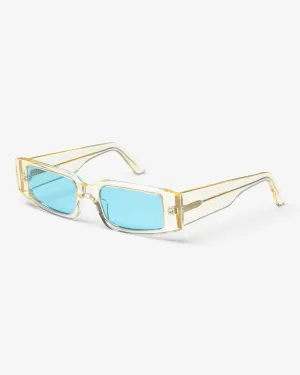Sunglass 05 - Soft Yellow - Blue