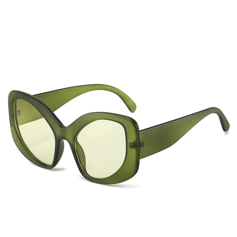 TEEK - Modern Cat Eye Oversized Shades