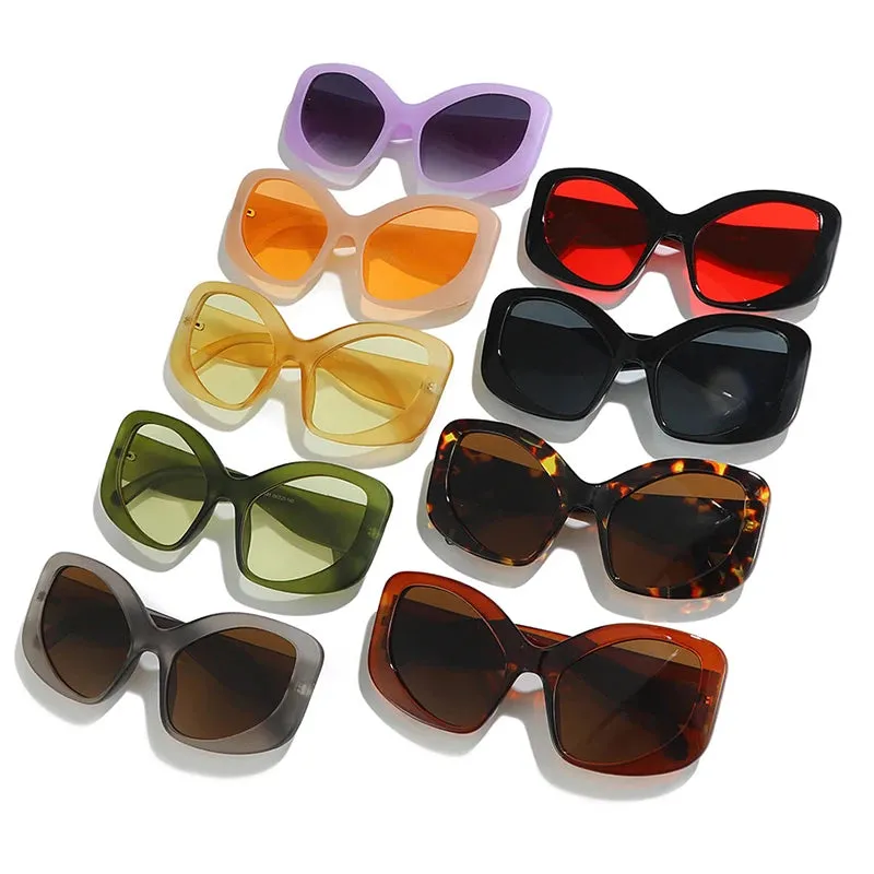 TEEK - Modern Cat Eye Oversized Shades
