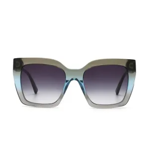Tommy Hilfiger Women's Gradient Blue Cat-eye Sunglasses