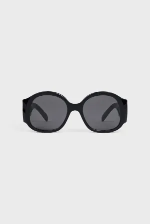 TRIOMPHE XL OVERSIZED OVAL SUNGLASSES