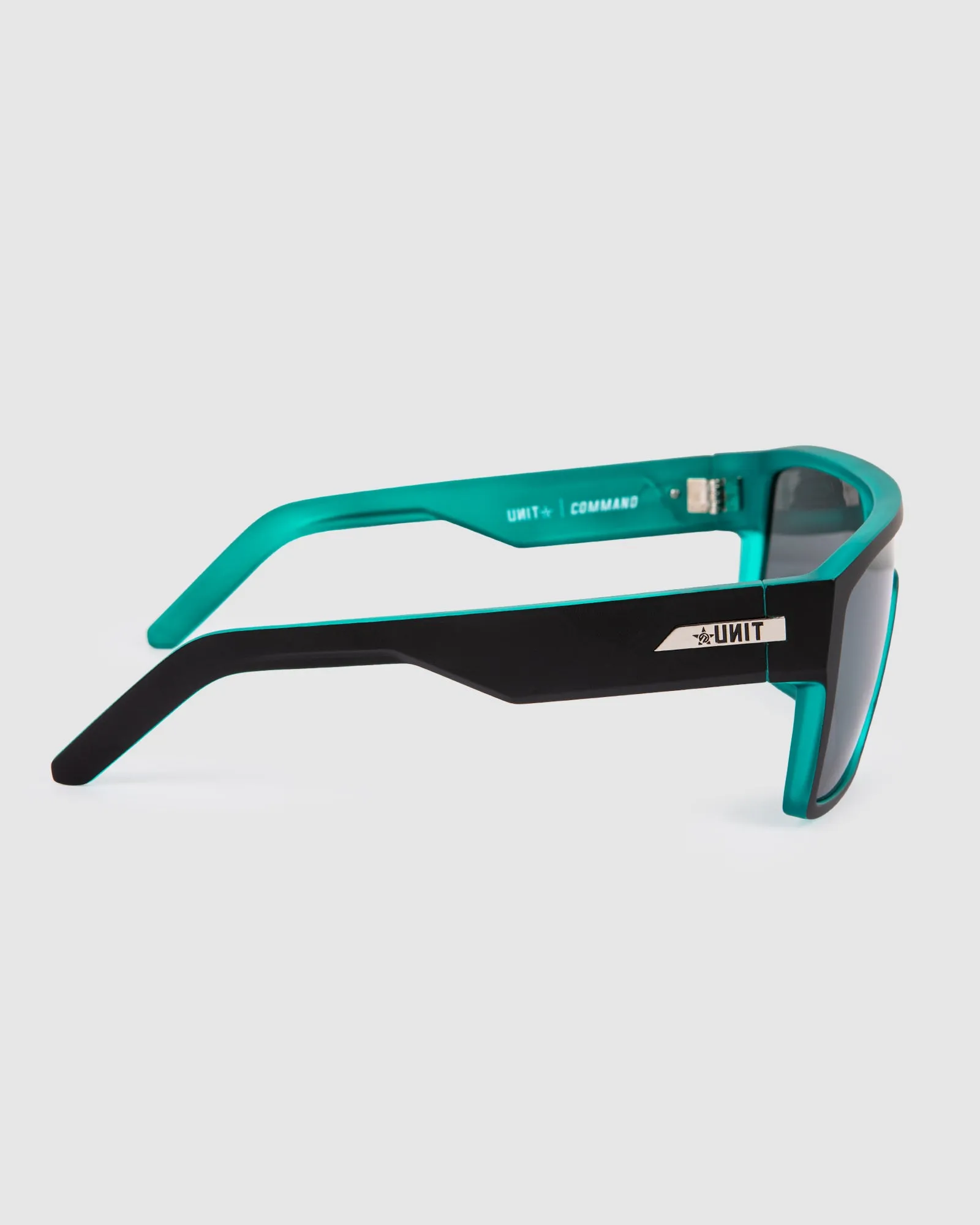 UNIT COMMAND SUNGLASSES - TEAL POLARISED