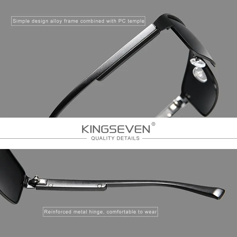 UV400 Polarized Square Sunglass