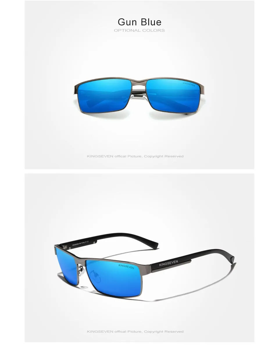 UV400 Polarized Square Sunglass