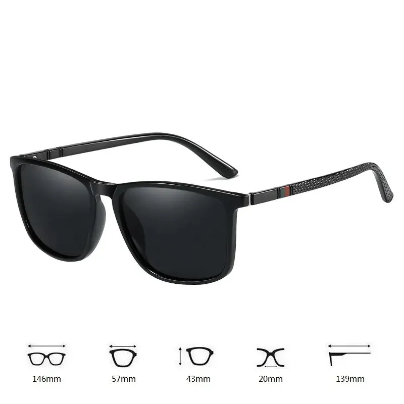 UV400 Polarized Sunglasses Unisex Travel Driving Anti-Glare TR90 Eyewear