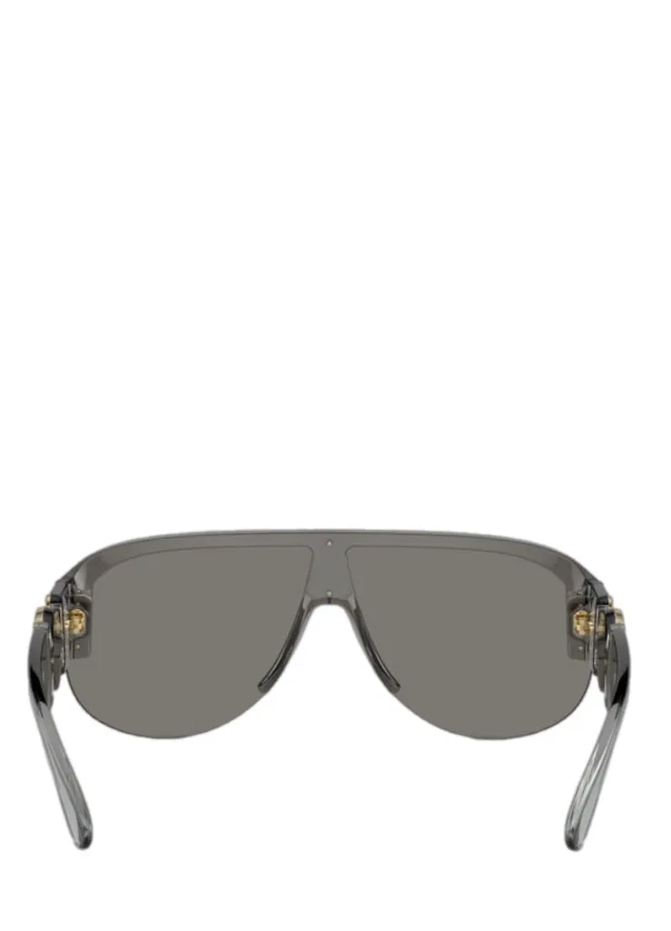 Versace Eyewear Oversized Visor Sunglasses