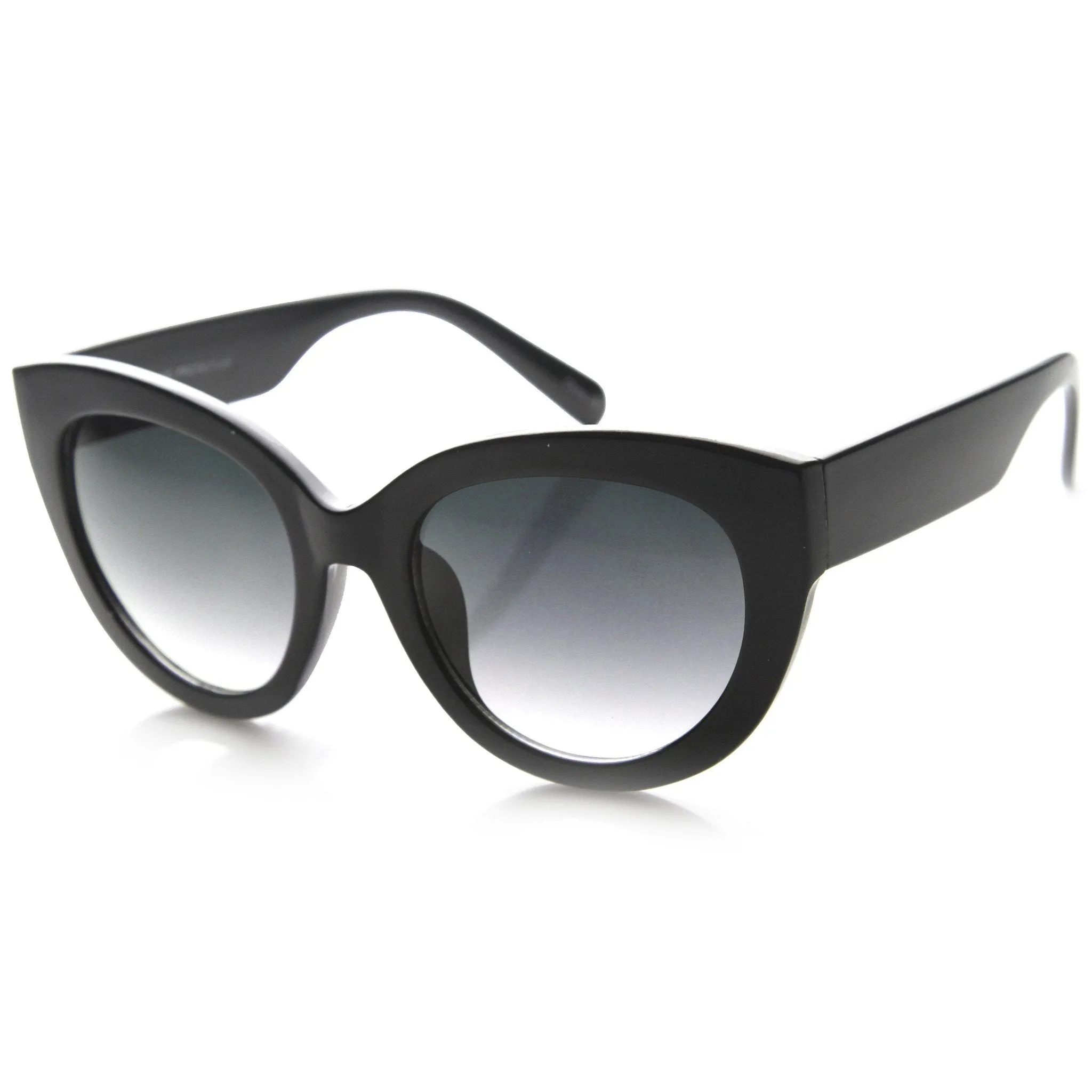 Women's 1950's Retro Oversize Cat Eye Fashion Sunglasses 9742