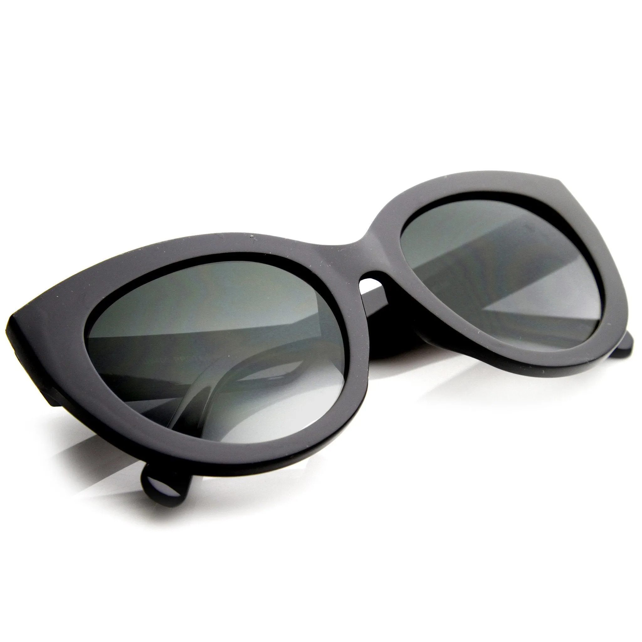 Women's 1950's Retro Oversize Cat Eye Fashion Sunglasses 9742