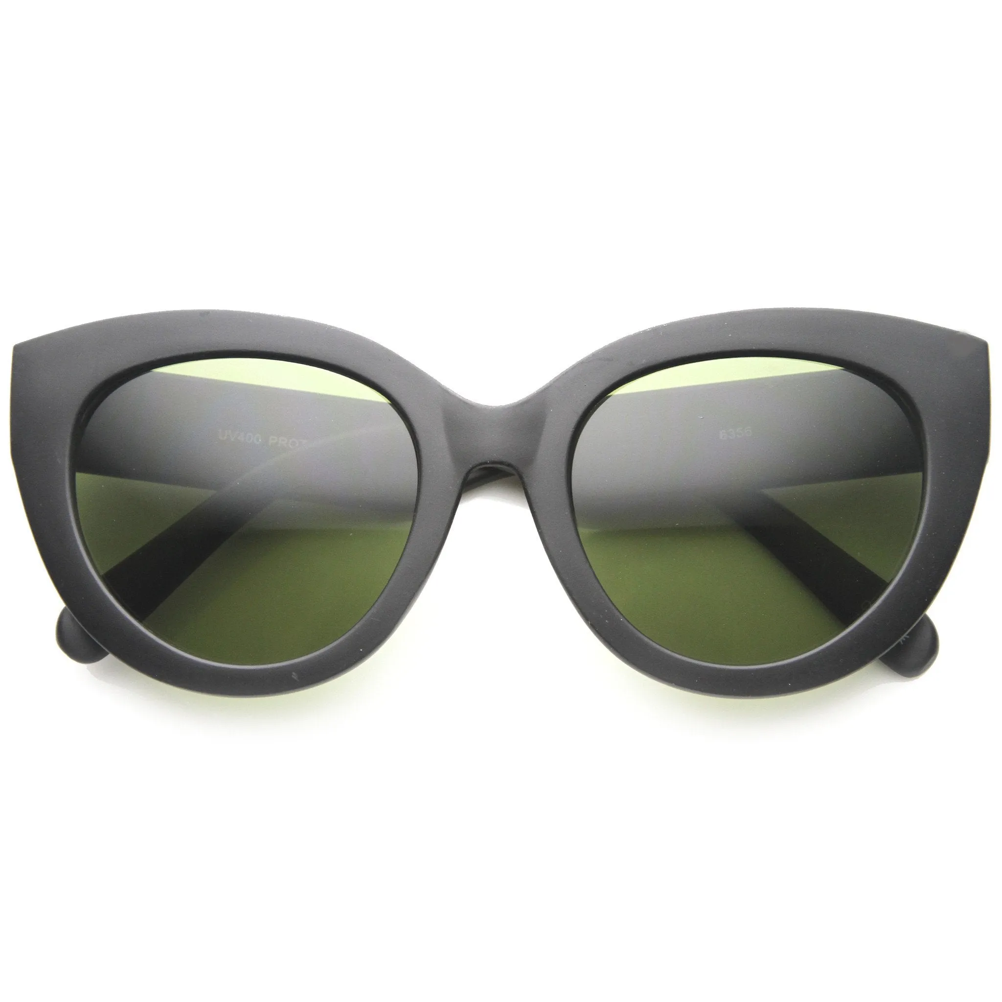 Women's 1950's Retro Oversize Cat Eye Fashion Sunglasses 9742