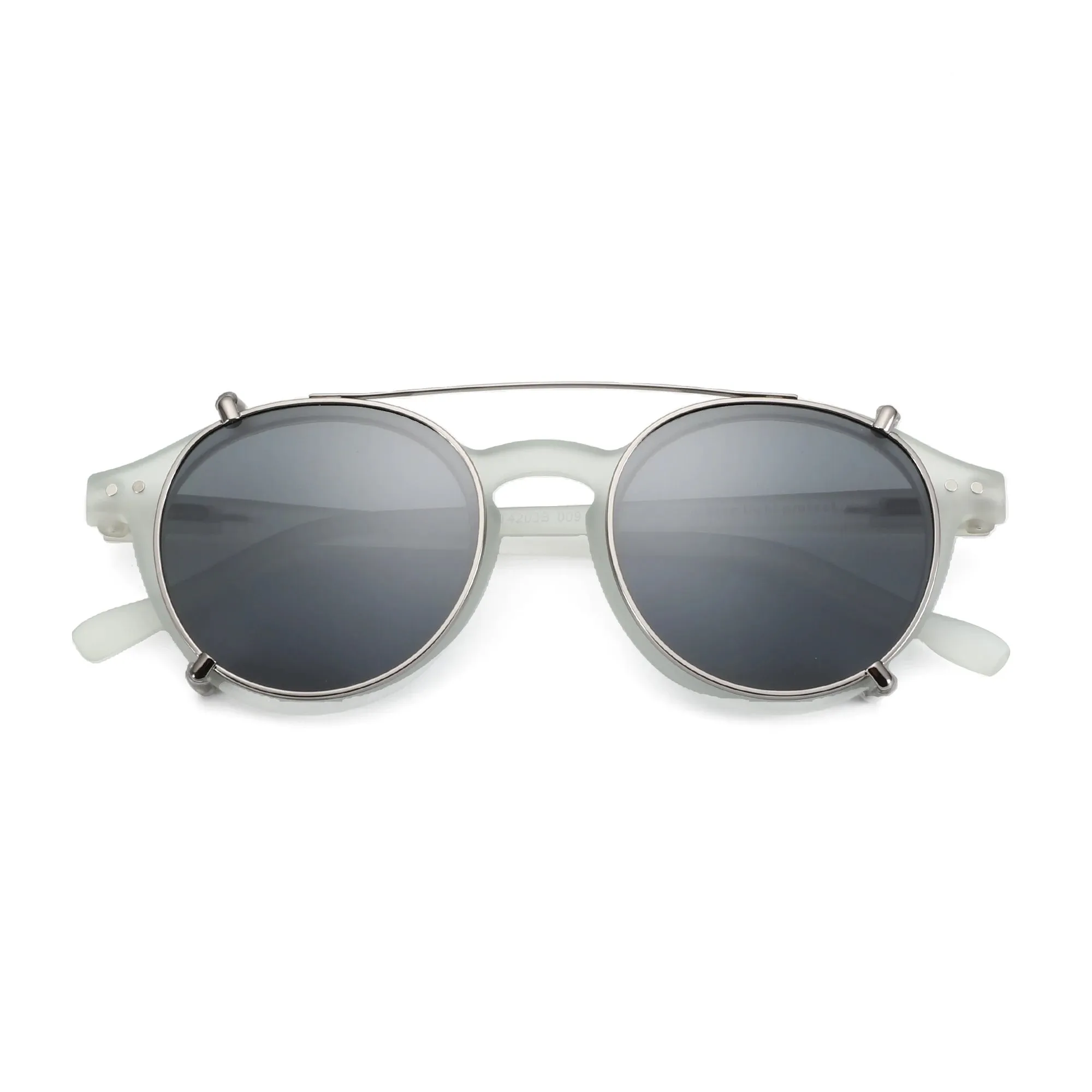 ZENOTTIC Steampunk Style Clip on Sunglasses