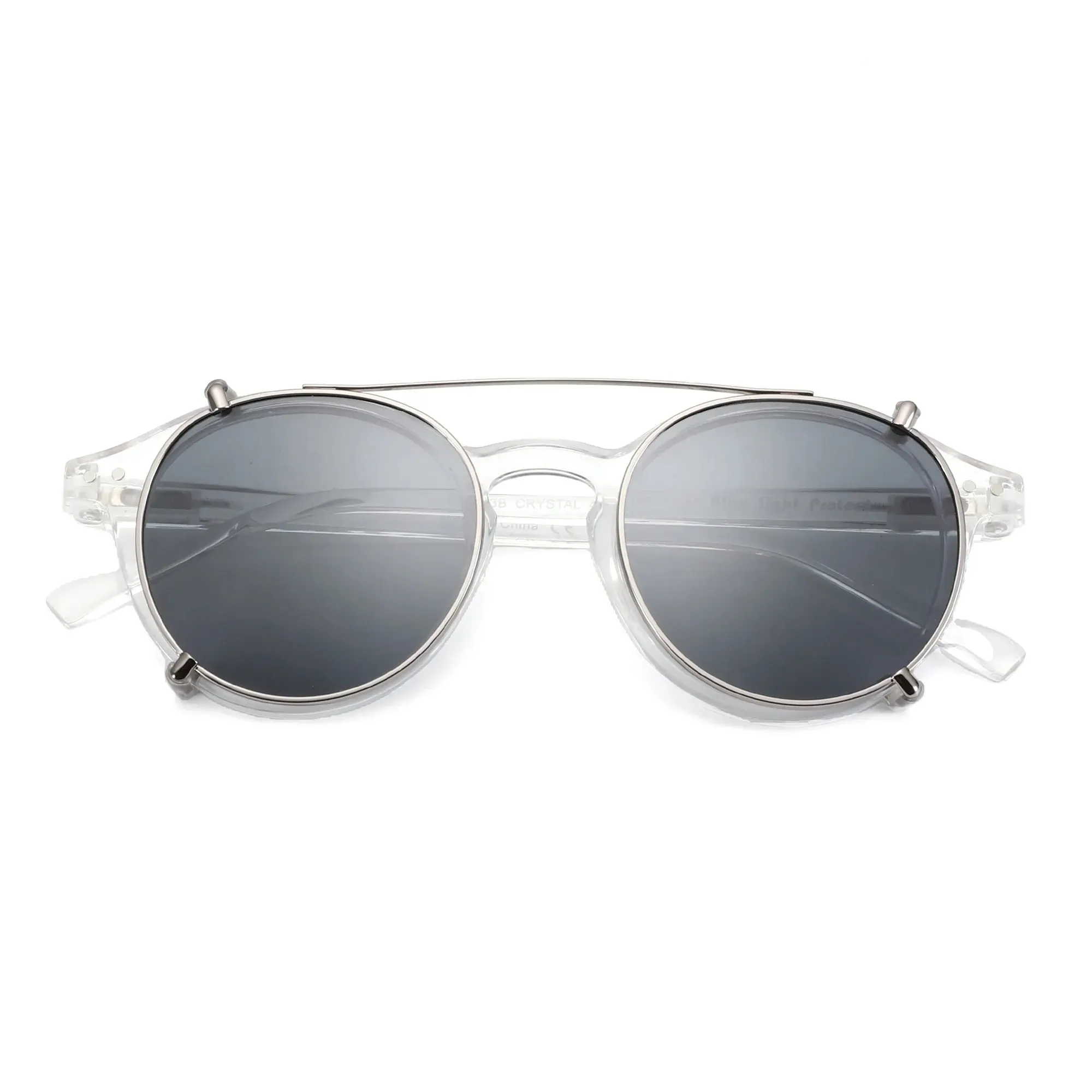 ZENOTTIC Steampunk Style Clip on Sunglasses