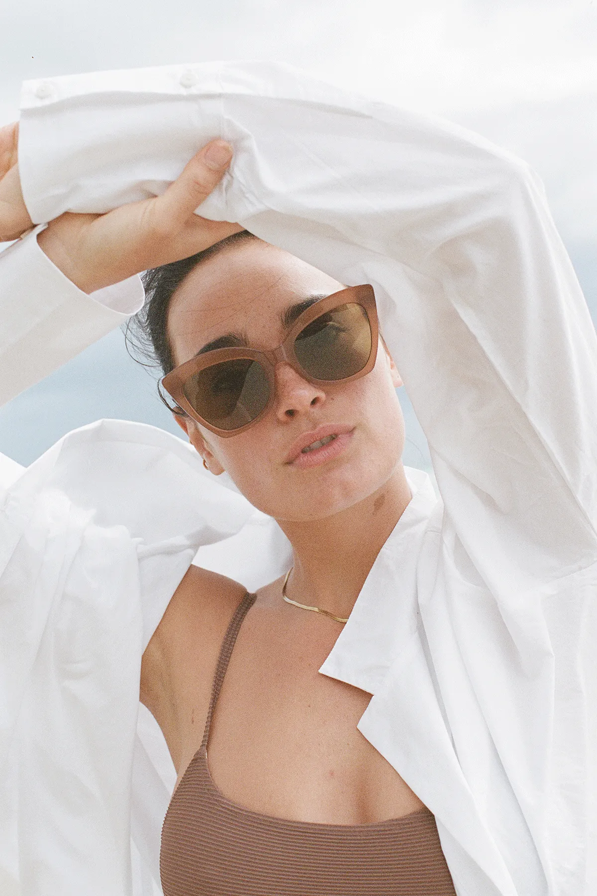 Zulu & Zephyr x Local Supply - Cat Eye Sunglasses - Dune