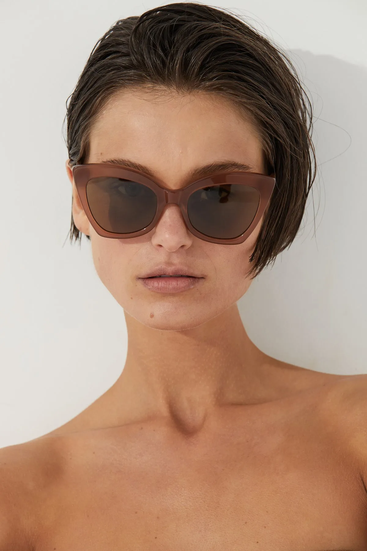 Zulu & Zephyr x Local Supply - Cat Eye Sunglasses - Dune