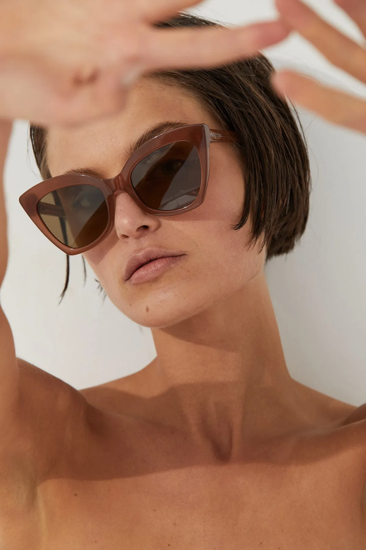 Zulu & Zephyr x Local Supply - Cat Eye Sunglasses - Dune