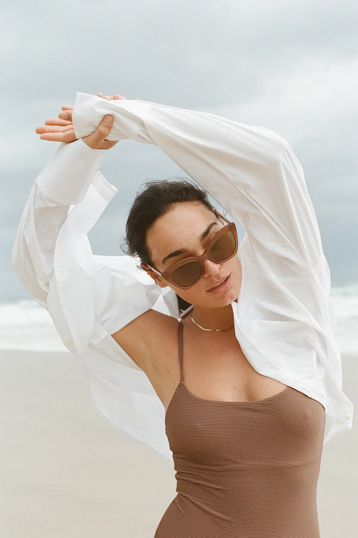 Zulu & Zephyr x Local Supply - Cat Eye Sunglasses - Dune
